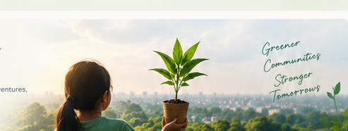 Greener communities and stronger tomorrows